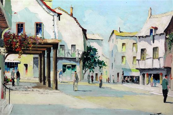 § Cecil Rochfort DOyly John (1906-1993) St Malo, France 18 x 26in.